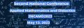 Second National Conference  Applied Mathematics and Didactics