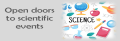 Open doors to scientific events